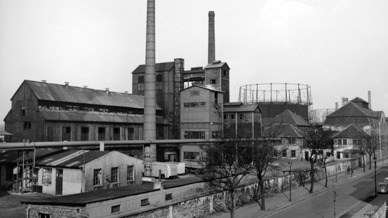 Gaswerk ca. 1960